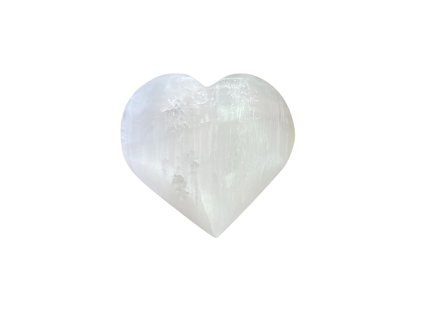 Selenitové Srdce - 10 cm