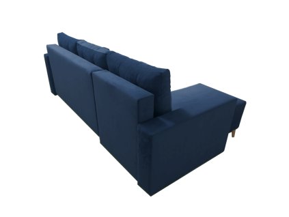 244276 rozkladaci sedaci souprava modra leva bleky roh