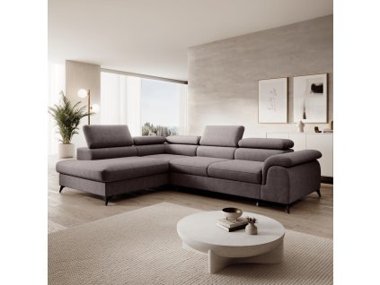 245980 1 rozkladaci sedaci souprava sivohneda leva pony roh