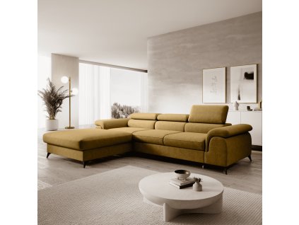 246049 4 rozkladaci sedaci souprava horcicova leva horty roh