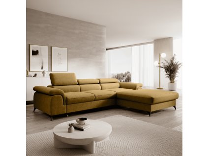 246052 4 rozkladaci sedaci souprava horcicova prava horty roh