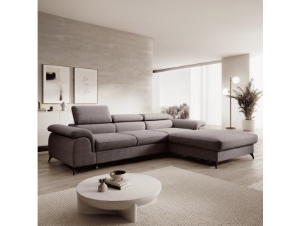 246058 4 rozkladaci sedaci souprava hneda prava horty roh