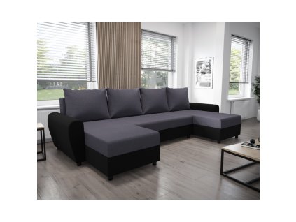 248389 univerzalni sedaci souprava seda cerna dakar new u