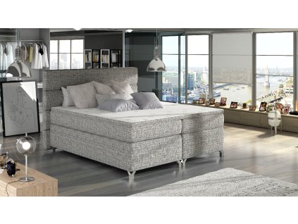 Amadeo (Textilie Berlin 01, Barva Szary, Rozměr 140x200)