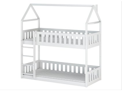 252601 6 pola 80x200 bila patrova postel