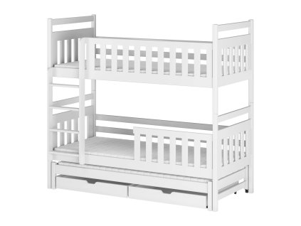 253030 8 klara 90x190 bila patrova postel