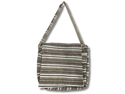 Měkká Taška na Notebook Banjar - Krémová & Šedá