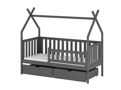 256318 simba 80x160 grafitova detska postel tipi