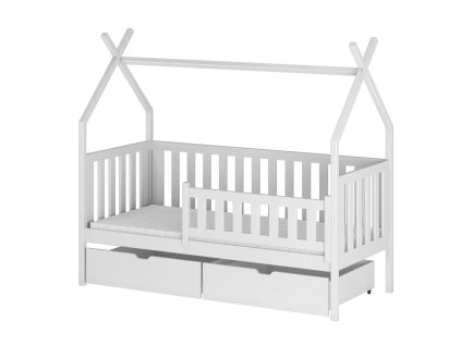 256339 detska postel typu simba 80x200 bila