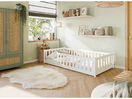 256843 bella 90x200 jasan detska postel ohradka