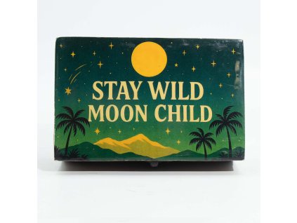 Střední Krabička s Glazurou  - Stay Wild Moon Child