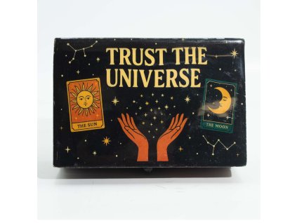 Střední Krabička s Glazurou  - Trust the Universe
