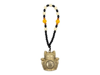 Závěsný Feng Shui Talisman - Šťastná Kočka
