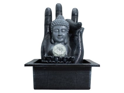 Stolní Fontána - Hlava a Ruce Buddhy