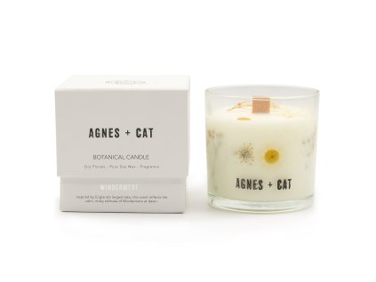 Agnes & Cat Botanická Sójová Svíčka - Tiché Vody Windermere
