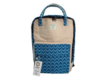 Standardní Káthmándú Batoh - Dhaka Design (34x27x10cm)