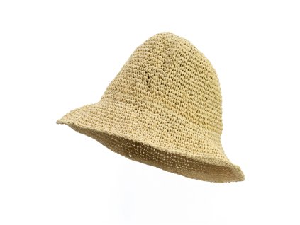 Slaměný Sluneční Klobouk - Naturální Béžový