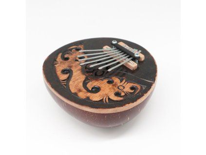 kalimba starožitný kokos