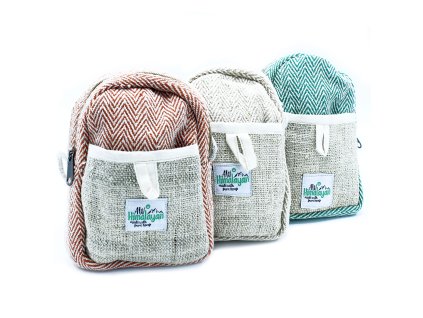 Šikovná Konopná Taška se Šňůrkou - Náhodná Barva