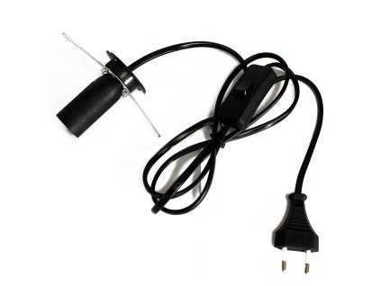 Kabel pro Solní Lampy - Černý (EU)