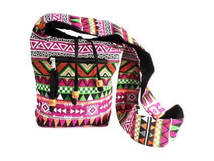 Etno Taška cez Rameno - Růžová