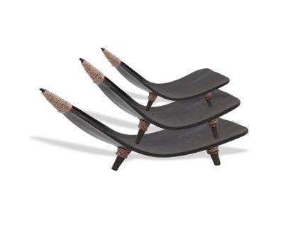 Sada Misek na Ovoce z Kokosového Listu - Čokoládová