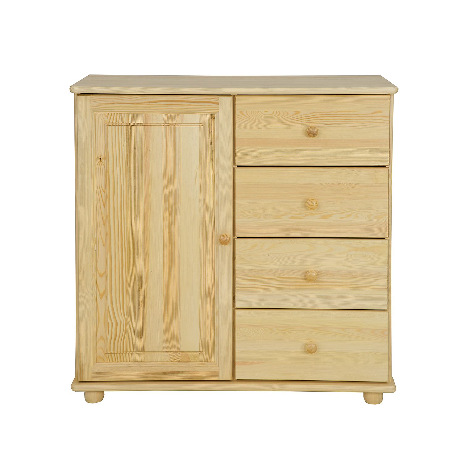 Komoda CORSICA KD100 borovice masiv
