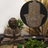 Buddha Feng Shui Set - Hamsa - Šedá