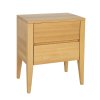 Szafka nocna bukowa SN131/II (Barva buk orzech, Šířka, Výška, Hloubka, Hmotnost 40, 59, 35, 14 kg)