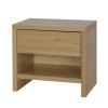 Szafka nocna bukowa SN113 (Barva buk orzech, Šířka, Výška, Hloubka, Hmotnost 50, 45, 35, 17 kg)