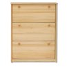Szafka na buty sosnowa SB113 (Barva sosna dąb, Šířka, Výška, Hloubka, Hmotnost 72, 115, 29, 26 kg)