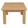 Stół sosnowy ST109 (Barva sosna naturalny, Šířka, Výška, Hloubka, Hmotnost 76, 46, 76, 15 kg)