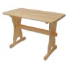 Stół sosnowy ST103 (Barva sosna dąb, Šířka, Výška, Hloubka, Hmotnost 120, 75, 60, 20 kg)