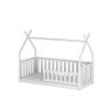 256288 bodzio 80x180 bila detska postel ohradka tipi