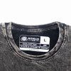 Nomad Sari Stonewash Bavlněné Tričko - Kompas Života - Tmavě Šedá - Velikost L