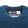 Nomad Sari Stonewash Bavlněné Tričko - Stay Wild Moon Child - Modré - Velikost L