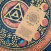 Nomad Sari Stonewash Bavlněné Tričko - Stay Wild Moon Child - Modré - Velikost L