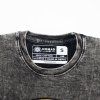 Nomad Sari Stonewashed Bavlněné tričko - Rebel - Tmavě Šedé - Malé