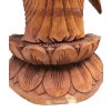 Ručně Vyřezávaná Socha Buddhy - Vítejte - 100cm - Poškozená