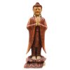 Ručně Vyřezávaná Socha Buddhy - Vítejte - 100cm - Poškozená