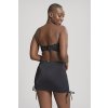 Swim SS23C AnyaRiva Bandeau Straps SW1303 Skirt SW1308 Black T BK2 20785