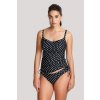 plavky-tankiny-panache-anya-spot-sw1011-cerna-bila-puntik