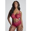 SS25 F Panache Allure Full Cup 10765 Deep Brief 10764 Raspberry T F 4476