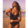 Panache SS24F Spirit RitaPlungeSuit SW1780 Black T F