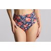 SS26 F Swimwear Liliflora Midi Gather Brief SW2049 Liliflora Print T 2950 F2