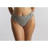 Copy of AW25 C Swimwear Gingham Olivia MidiBrief SW1729G Black&White T F 0324