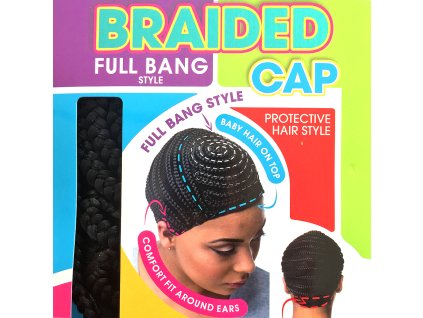 Čepice s copánky na crochet – s ofinou