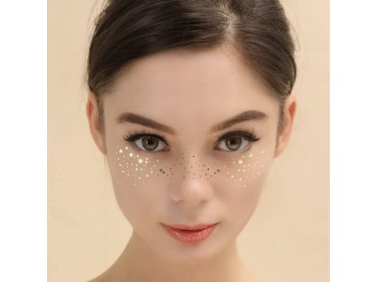 Nalepovací hvěždičky na obličej K9003