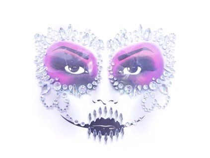 Nalepovací kamínky na obličej LZ50