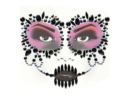 Nalepovací kamínky na obličej LZ56